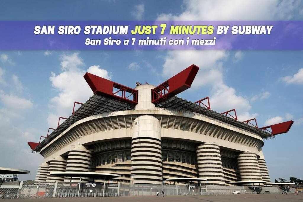 San Siro A 7 Minuti Stanza Top Con Zone Comuni Milano Exterior foto